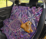 Ornamental Magical Purple Pet Seat Cover