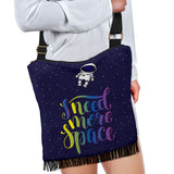 I Need More Space Crossbody Boho Handbag