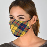 Amazing Luxury Yellow Tartan Protection Face Mask