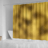 Glittering Gold Shower Curtain