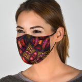 Abstract Colorful Vibe Protection Face Mask