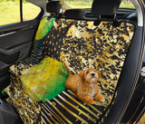 Energizing Neon Dots Pet Seat Cover