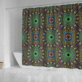 Mandala Boho Luxury Shower Curtain