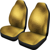 Glittering Gold Car Seat Cover