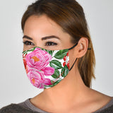 Colorful Wild Flowers Design Protection Face Mask