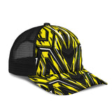 Racing Edition Design Black & Yellow Vibe Mesh Back Cap