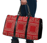 Luxury Classic Red Bandana Style Travel Bag
