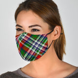 Luxury Classic Tartan Design Two Protection Face Mask