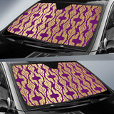 Purple Baroque Auto Sun Shades