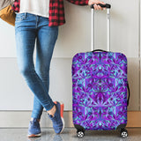 Psychedelic Violet Luggage Cover