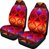 Red Mountains Car Seat Cover