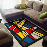 Rubik's  Cube And Colors Everywhere Area Rug