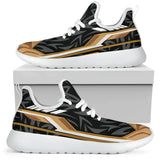 Racing Style Black & Brown 2 Mesh Knit Sneakers