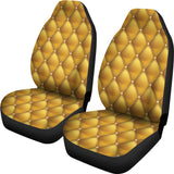 Exclusive Golden Pattern Car Seat Cover