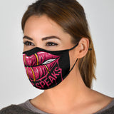 Silence Speaks Lips Protection Face Mask