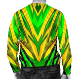 Racing Brazil Style Green & Yellow Vibes Men's Sweater