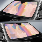 Glittering Rainbow Army Auto Sun Shades