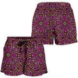 Flowery Mandala Mosaic Women's Shorts