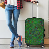 Oriental Green Love Luggage Cover