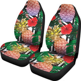 Summer Pineapple Love Car Seat Cover