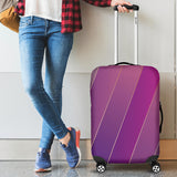 Glamour Purple Luggage Cover