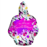 Colorful Abstract Art Hoodie - Boss Girl Sweatshirt - OMG JUST DRUNK