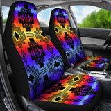 Black Sunset Car Seat Cover