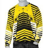 Racing Urban Style Black & Yellow Men's Sweater