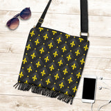 Yellow Royal Crossbody Boho Handbag