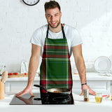 Christmas Green Good Vibes Only Men's Apron