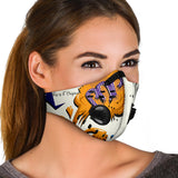 Pop Art Design Premium Protection Face Mask