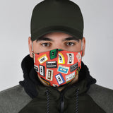 80'S Cassette Tape Art  Protection Face Mask