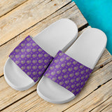 Lucky Purple Elephant Slide Sandals
