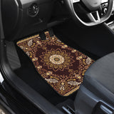 Luxury Oriental Mandala Carpet 8 Front Car Mats
