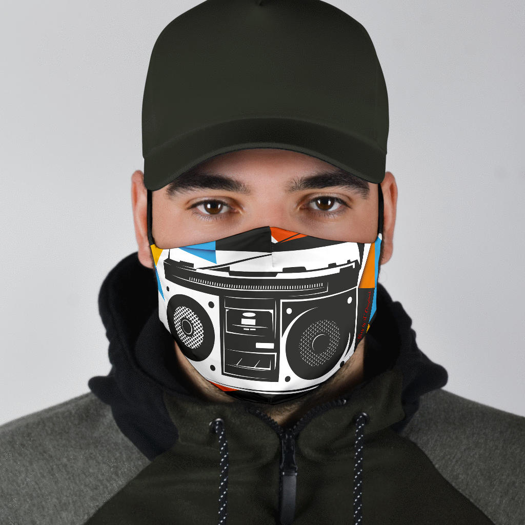 Retro 90' Cassette Player Protection Face Mask – This is iT Original