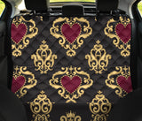 Luxury Royal Hearts Pet Seat Cover