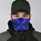 Abstract Blue  Protection Face Mask