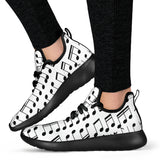 Music Mesh Knit Sneakers