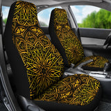 Luxury Golden Beauty Car Seat Cover