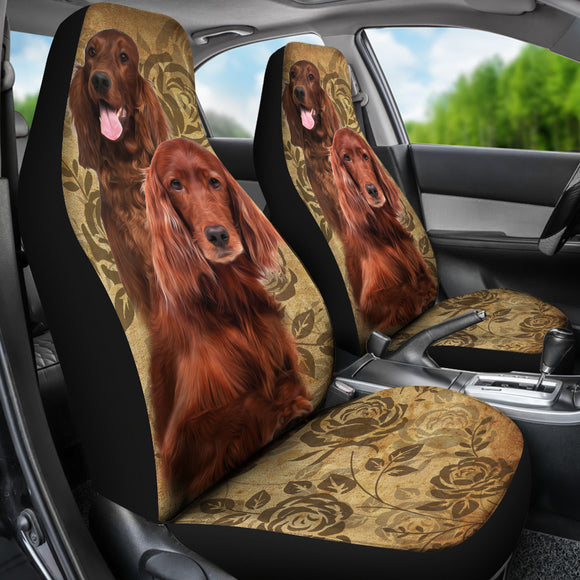 Amazing Irish Setter Car Seat Cover