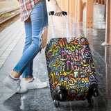 Hip Hop Peace Luggage Cover