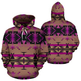 Purple Mountains All Over Hoodie