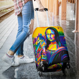 Mona Lisa Luggage Cover