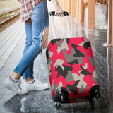 Woman Army Style Luggage Cover