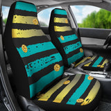 Luxury Neon Strips Car Seat Cover