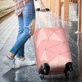 Glittering Marble Love Luggage Cover