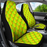 Neon Mermaid Car Seat Cover