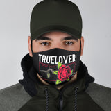 "True Lover With Red Rose" Protection Face Mask