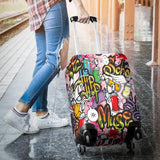 Hip Hop Style Luggage Cover