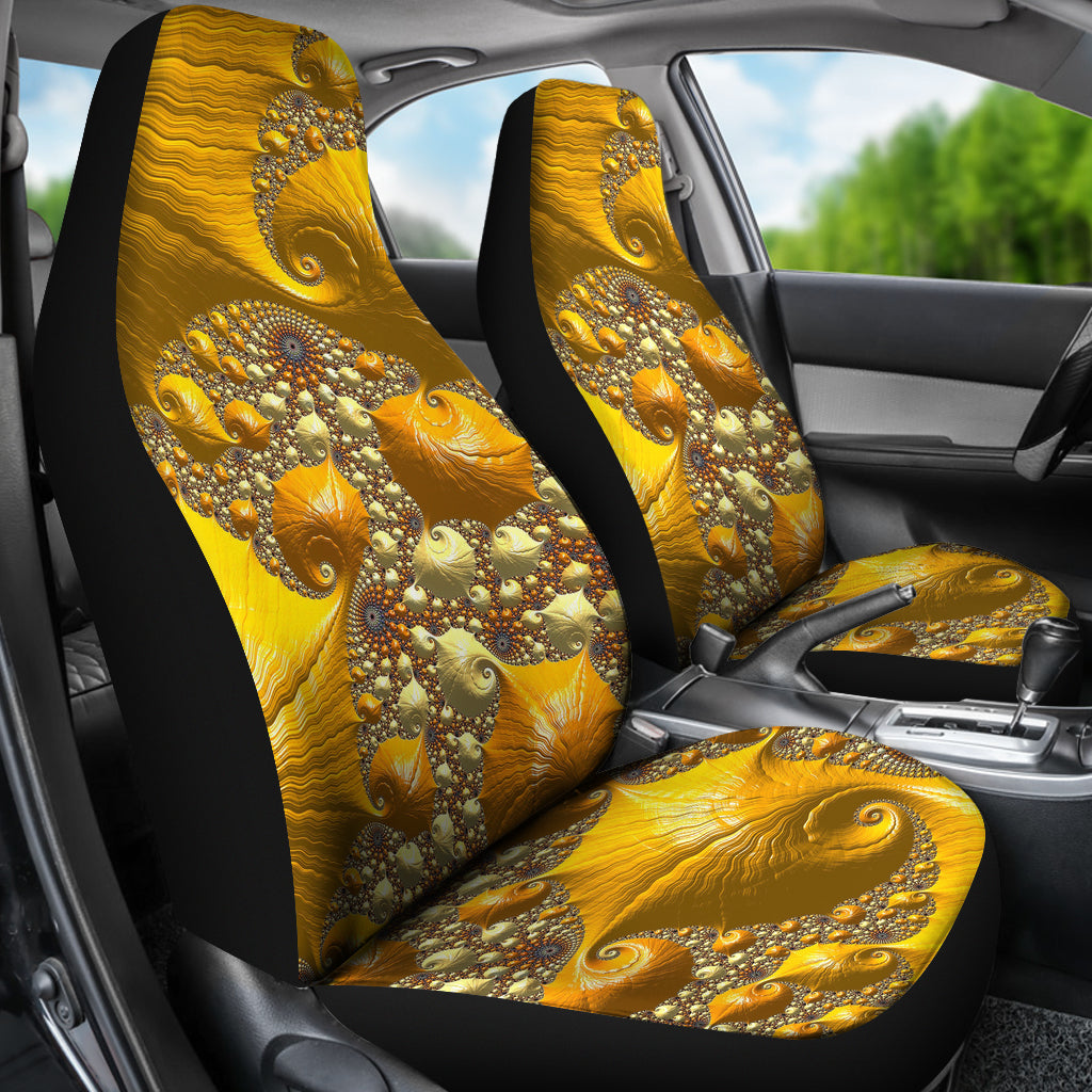 Psychedelic Trippy Eye Car Seat Covers